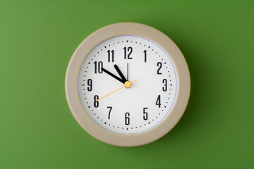 Clocks and daily work, working with time and punctuality, quality time management