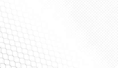 Elegant Faded White Gradient Background with Geometric Patterns, featuring a subtle blend of wavy lines and a halftone dot matrix for a sophisticated aesthetic,