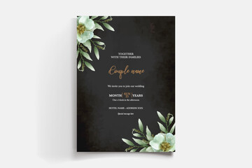 floral bridal shower invitation templates