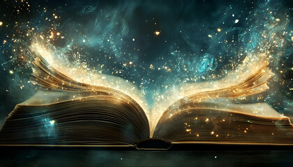 Writer engaged in the creative process of crafting texts across different literary genres and formats  -