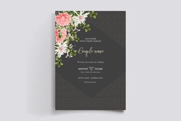 floral bridal shower invitation templates
