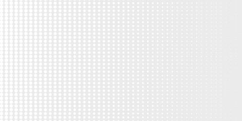 Dot white gray wave light technology texture background. Abstract big data digital concept dots modern