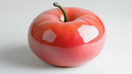 Shiny Red Apple
