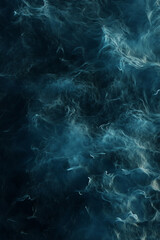 Obraz premium Abstract swirling teal and dark blue