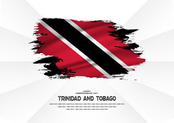 Happy Independence Day Trinidad and Tobago, Trinidad and Tobago flag