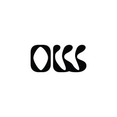 OW monogram logo design letter text name symbol monochrome logotype alphabet character simple logo