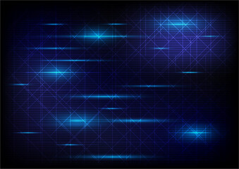 Futuristic abstract Background neon Blue Laser Design for Digital Networks.Vector graphics advanced technology concepts with a glowing aesthetic.