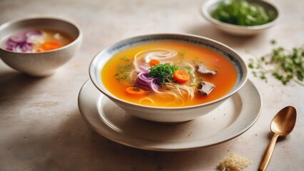 vegetable soup with meat