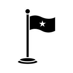 Flag of Vietnam , Vietnam Flag Icon vector illustration