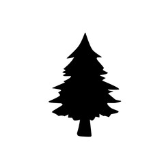 Christmas Tree Silhouette icon