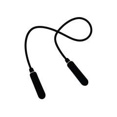 A skipping rope vector illustration