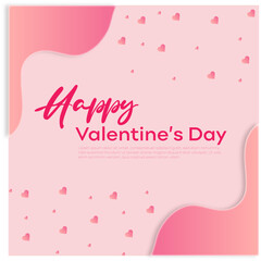 Valentine's Day Social Post Template