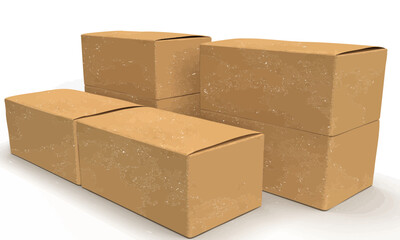 stack of boxes
