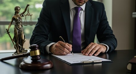 businessman in office