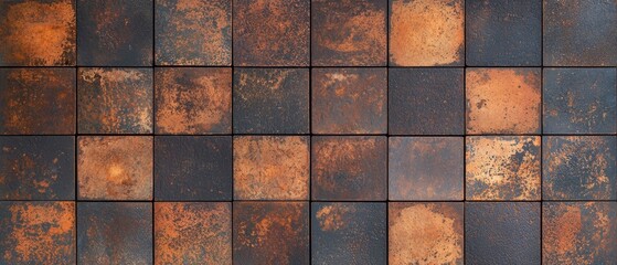 Brown textured surfaces with rugged craft elements, combining organic tones and detailed craftsmanship for a rustic, earthy, and tactile design