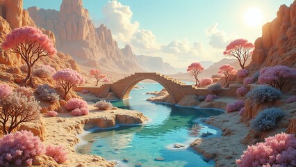 Desert Dreams: A Surreal Journey through Ancient Battles, Vibrant Cuisine, and Mystical Landscapes