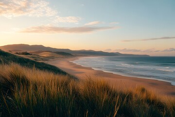 sunset over the sea, Generative AI