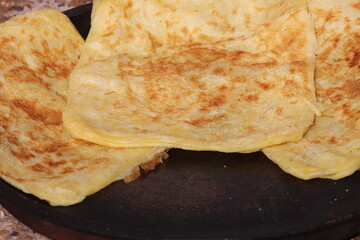 Msemmen Close-up, Traditional moroccan flatbread