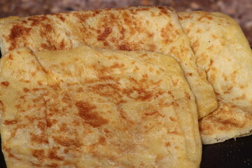 Msemmen Close-up, Traditional moroccan flatbread