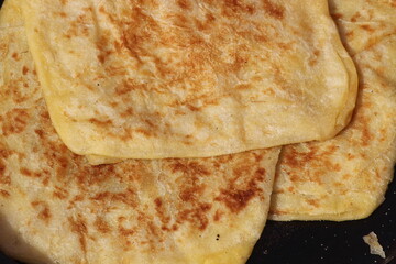 Msemmen Close-up, Traditional moroccan flatbread