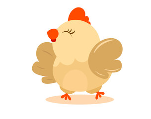 ittle chicken is dancing its heart out, reminding us to embrace our inner child and find joy in the simple things. Let's all take a page from its book and dance through life with a light heart.