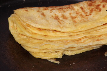Msemmen Close-up, Traditional moroccan flatbread