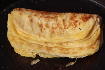Msemmen Close-up, Traditional moroccan flatbread