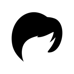 Woman hair icon. Vector