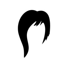Woman hair icon. Vector