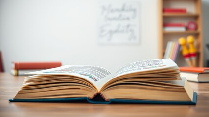 Educational Reading Book - Colorful Learning Atmosphere