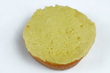 apem cake isolated on white