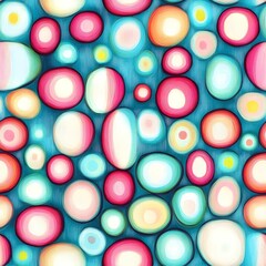 Seamless watercolor floral pattern