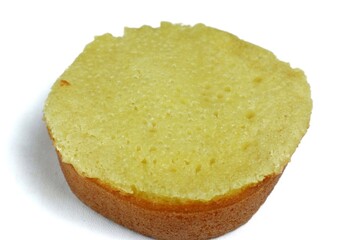 apem cake isolated on white