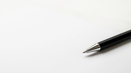 A close-up of a digital tablet and stylus on a white isolated background