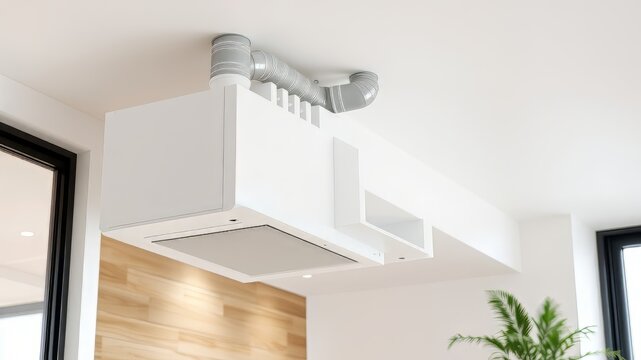 Heat Recovery Ventilation System Installation - New Home