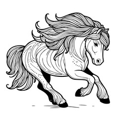 Horse illustration