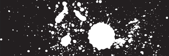 Random dots, circles. Dotted, speckles pattern. Pointillist, pointillism background. Stipple, stippling texture