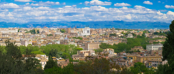 Obraz premium Rom, Italien, Panorama