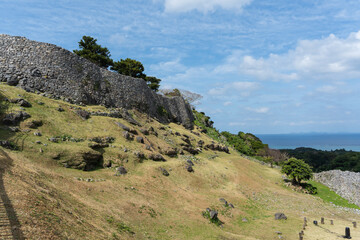 今帰仁城跡・志慶真門郭（しげまじょうかく）・沖縄県・1月