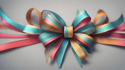 gift bow and ribbon