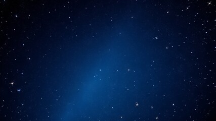 Fototapeta premium Starfall Christmas Night Sky - Magical Falling Stars