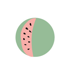 Vegetables colorful vector icon