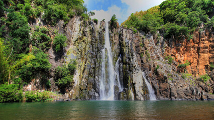 Cascade Niagara, île de La Réunion, France