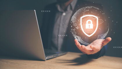cyber security data protection concept