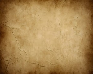 Aged Brown Paper Texture Background, Grunge Vintage Crackled Parchment Design