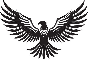 eagle tattoo design. American traditional style, eagle tattoo flash