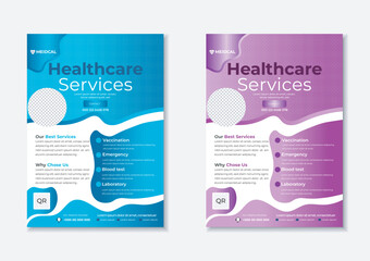 Creative medical flayer template