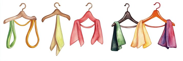 Creative coat hanger collection