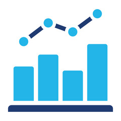 Bar Graph Icons For Design Elements 