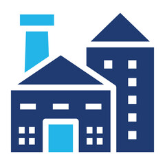 Factory Icons For Design Elements 